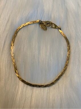 🍀American Showcase Gold Braided Link Bracelet